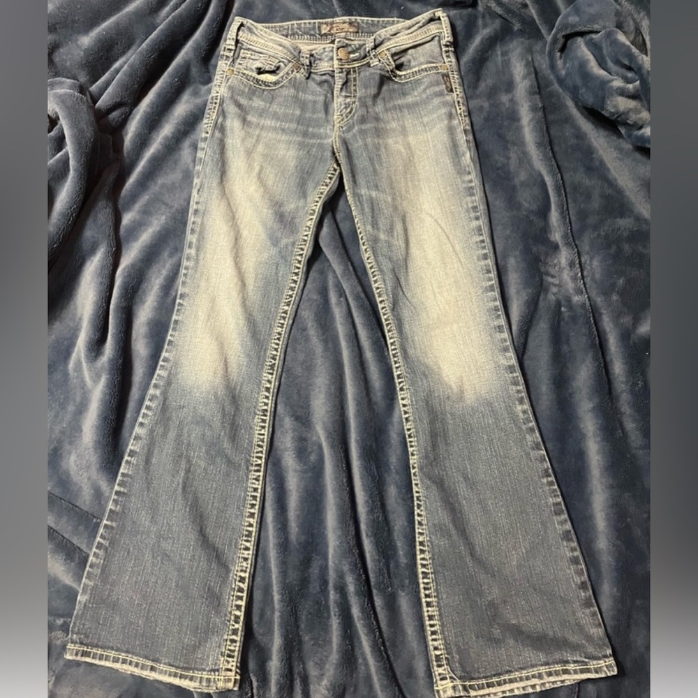 Suki Silver Co Boot Cut Jeans